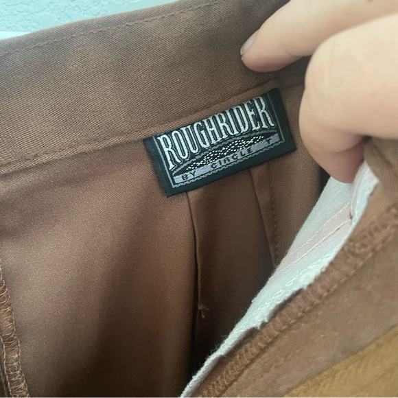 Vintage Women's Roughrider by Circle T Tan Maxi Skirt Size 5/6 - Picture 7 of 11